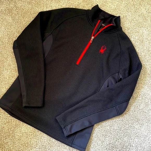 Spyder Jacket Men 3/4 Zip - Picture 2 of 11